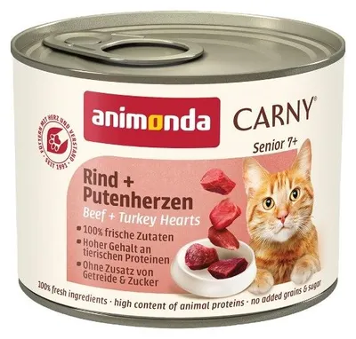 Zdjęcie produktu dla animonda 4017721837118, Dorosły, Wołowina, Indyk, 20 g