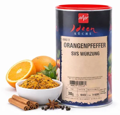 Image de Colza - Assaisonnement au poivre et à l'orange SVS, boîte de 800 g