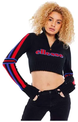 Produktbild von Langarmshirt Ellesse Jersey cropped Madonna für Damen
