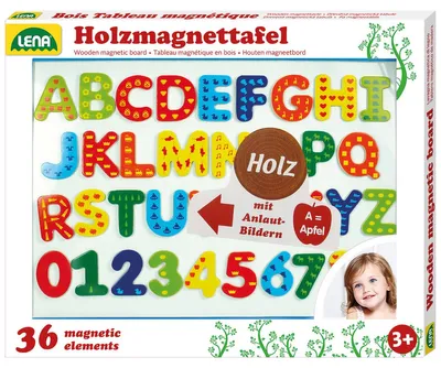 Zdjęcie produktu dla Lena Plywood whiteboard, 3 lat(a), Drewno, Wielobarwny