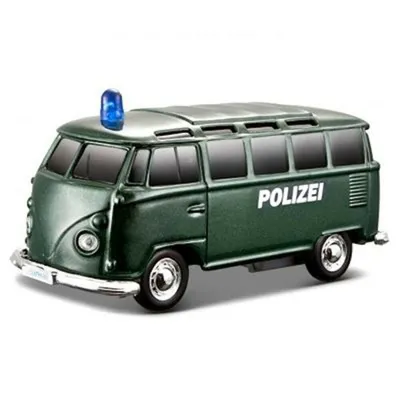 Produktbild von Maisto VW T1 Polizei Retro Licht und Ton 01534