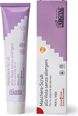 Produktbild von Argital Hypoallergenes Peeling und Gesichtsmaske mit Stiefmütterchen 75 ml