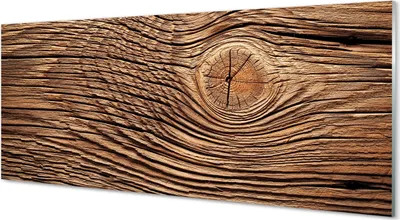 Produktbild von Glasbilder 125x50 Wandkunst Holzplattenstruktur