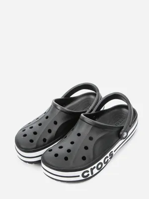 Produktbild von CROCS Bayaband Clog Schwarz/Weiße Flip-Flops EU 39-40