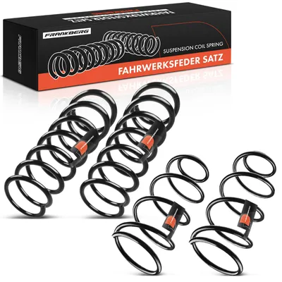 Productafbeelding van Frankberg 4x Veer Vooras Achteras voor Ford Focus II