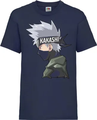 Immagine prodotto di Maglietta per bambini Naruto Kakashi 02 Kakashi, 12-13 Jahr - 152 , Bleu foncé