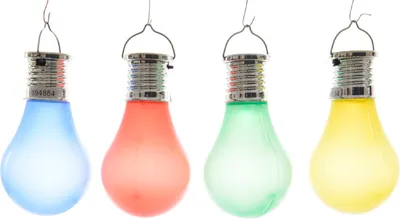 Produktbild von LED Leuchten Glühbirnen Kunststoff Gartenlicht Licht 4er Set
