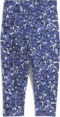 Produktbild von PUMA Tad Ess AOP High Waist 3/4 Tight blue crystal 152
