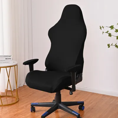 Obrázek produktu pro Kryty židlí Kryty židlí pro počítačové židle Herní židle černá
