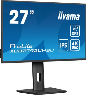 Produktbild von iiyama ProLite XUB2792UHSU-B6, LED-Monitor, (UltraHD/4K, IPS, HDMI