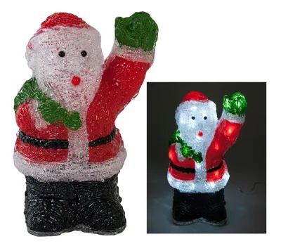 Image de Père Noël déco LED Éclairage de Noël
