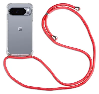 Produktbild von Handykette für Google Pixel 10 Pro XL Handyhülle mit Band Hülle Kordel in Rot
