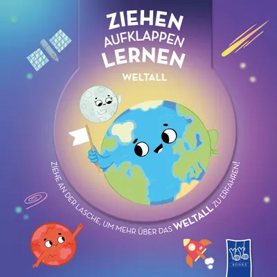 Obrázok produktu pre Ziehen - Aufklappen - Lernen: Weltall