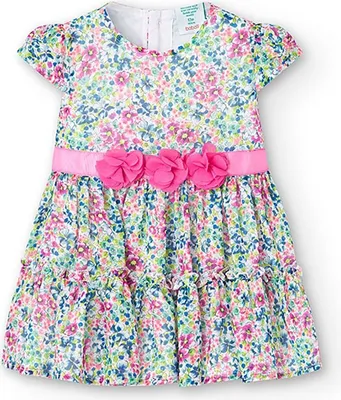 Produktbild von Boboli 708173 Kleid Mehrfarbig 6 Months Mädchen Mehrfarbig 6 Months