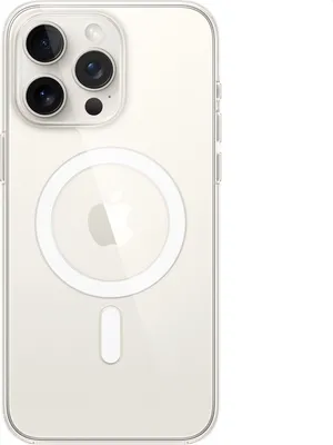 Produktbild von Apple iPhone 15 Pro Max Clear Case mit MagSafe