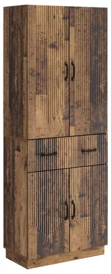 Image de Ensemble de Meubles 2 pcs Bois ancien Bois d'ingénierie