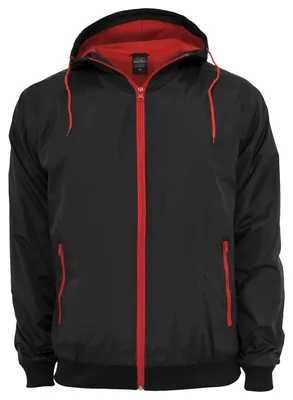 Obrázok produktu pre Urban Classics – pánska softshellová bunda TN202 (XXL) (čierna/červená)
