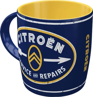 Produktbild von Nostalgic-Art - Kaffeetasse - Citroen - Service & Repairs