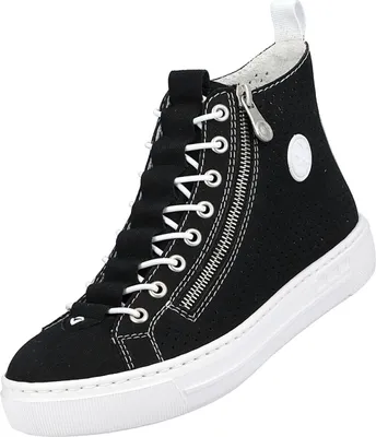 Produktbild von Rieker Sneaker - Schwarz Kunstleder Größe: 39 Normal