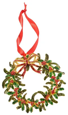 Produktbild von Villeroy & Boch Winter Collage Accessoires, Weihnachtsbaumschmuck, Metall, Kunststoff, Mehrfarbig, 1 Stück(e), 120 mm, 65 g
