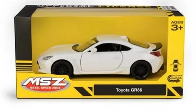 Produktbild von Modellauto Toyota GR86 Sportwagen Weiß