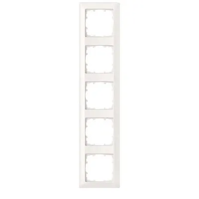 Immagine prodotto di Cornice Siemens 5 ante, linea DELTA, bianco titanio, 1 pz.
