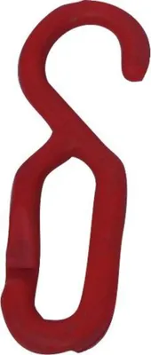 Produktbild von Schake Hakenglied rot Kunststoff 6 mm