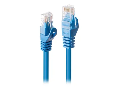 Zdjęcie produktu dla Lindy 48177, 10 m, Cat6, U/UTP (UTP), RJ-45, RJ-45, Niebieski