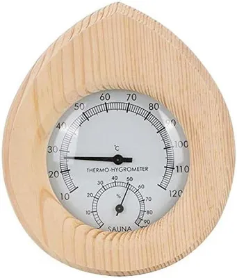 Sauna Thermometer und Hygrometer 2-in-1 - Temperatur- und Feuchtigkeitsmesser