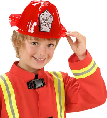 Produktbild von Roter US Feuerwehr Helm für Kinder