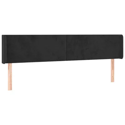 Imagen del producto de vidaXL Cabecero con orejas, color , 203 x 16 x 78/88 cm, terciopelo