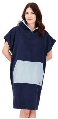 Produktbild von Badeponcho Strandponcho Surf Poncho Umziehhilfe 100% Baumwolle PARLEE BEACH