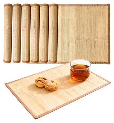 Platzsets abwaschbar, 8er Set, 30x45 cm, hitzebeständig, rutschfest