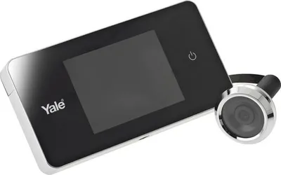 Produktbild von Yale Smart Living digitaler Türspion YY45 silber Türstärke 38-110 mm