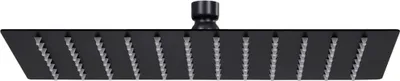 Obrázek produktu pro Sprchová hlavice nerezová ocel 30 x 20 cm obdélníková černá