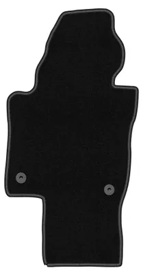 Produktbild von Fahrermatte Velours für Volkswagen Passat B6 / B7 USA 2005-2014 (Limousine/Kombi) – 1-tlg, Schwarz, passgenau – Wielganizator BASIC