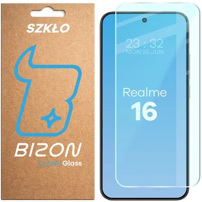 Produktbild von Gehärtetes Glas für Realme 16 5G, Bizon Glass Clear