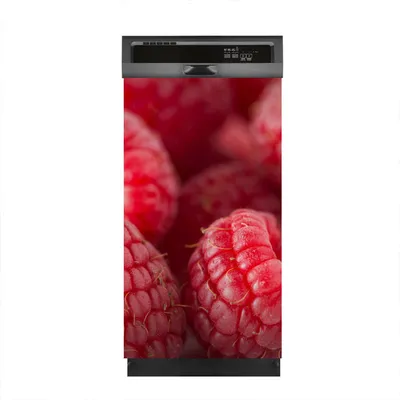Produktbild von Magnete Dekorative 45x80 cm Küche Magnetmatte Spülmaschine - Rasperries Obst