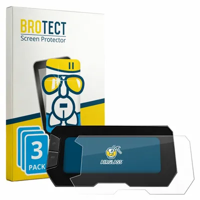 Produktbild von 3x BROTECT Schutzglas für Honda CB125R 2022 Schutzfolie Panzer Folie Glas Display Schutz klar