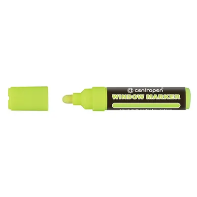 Image de Marqueur à craie Centropen 9121, 2-3 mm, jaune fluorescent