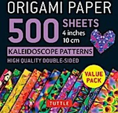Produktbild von Origami Paper 500 sheets Kaleidoscope Patterns 4" (10 cm)