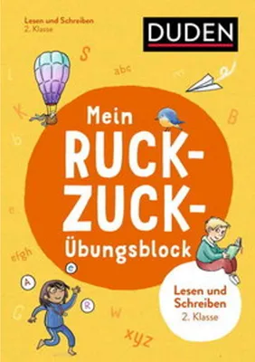 Obrázok produktu pre Mein Ruckzuck-Übungsblock Lesen und schreiben 2. Klasse