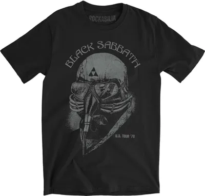 Immagine prodotto di Black Sabbath - Maglietta da uomo/donna Unisex RO384 (M) (Nero)