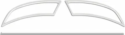 Immagine prodotto di Copertura dello scarico paraurti trim per Skoda Superb 2015-2025 acciaio inox 3pcs