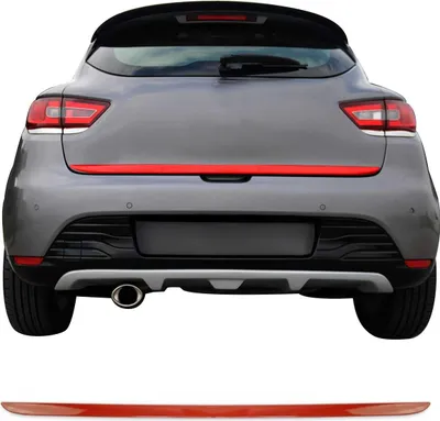 Image de Garniture de Hayon Coffre pour Renault Clio IV 2012-2019 acier inox rogue