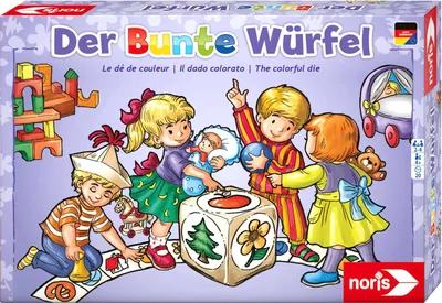 Obrázok produktu pre Noris Spiele Farebná kocka; 606011289