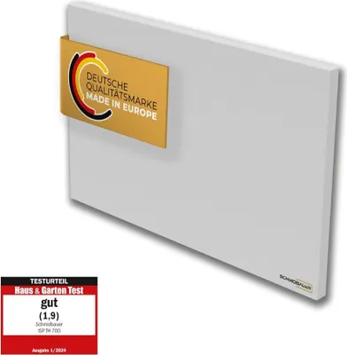 Produktbild von SCHMIDBAUER® Infrarotheizung Concept 300 Watt - inkl. Montagezubehör - Wand/Deckenhalterung - deutsche Qualitätsmarke - Überhitzungsschutz…