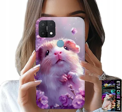Zdjęcie produktu dla Etui Do Oppo A15 / A15S - Słodki Chomik, Gryzonie Wzory Dla Dzieci