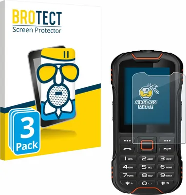 Produktbild von 3x BROTECT Entspiegelungs Schutzglas für Gigaset GLX8 Schutzfolie Panzer Folie Glas Display Schutz matt