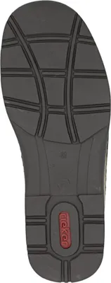 Produktbild von Rieker Herren Slipper rutschfest extra weit mit Gummizug 05363, Größe:43 EU, Farbe:Mehrfarbig